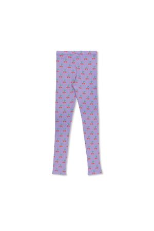 Leggings in cotone organico con stampa ciliegie BOBO CHOSES KIDS | B224AC089.